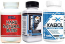 GenXLabs V-Ripped, X Abol with FREE Hard Natural Body|Test Booster|Mass For Life|