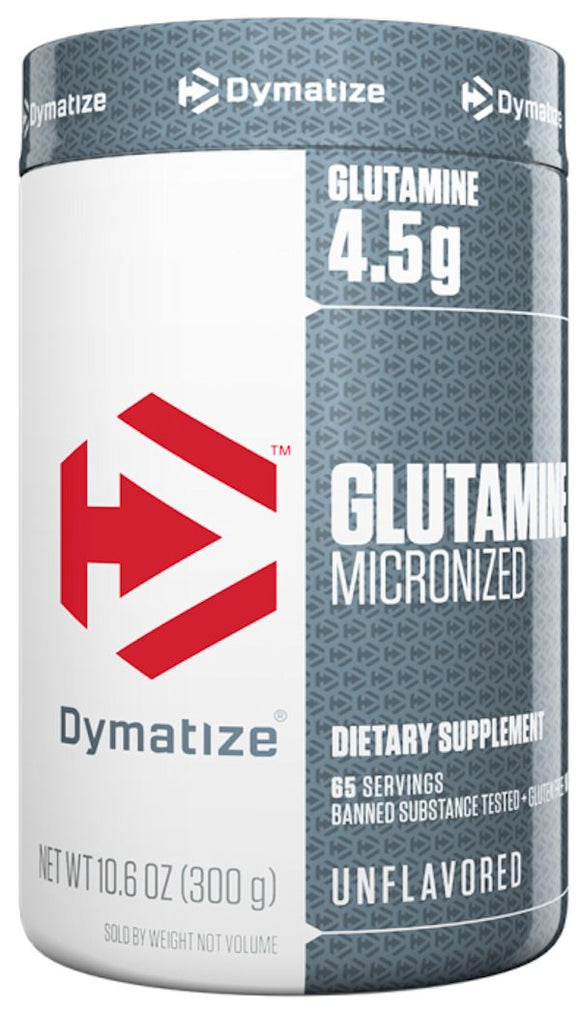 Dymatize Glutamine Micronized 300 gms|Glutamine|Mass For Life|