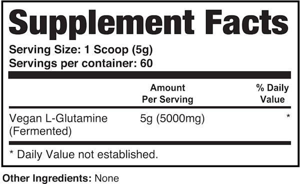 AP Sport Glutamine muscle recovery fact