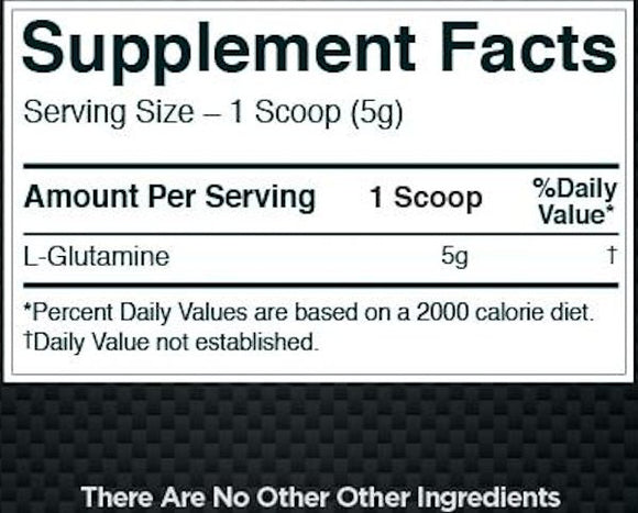 Rule One Glutamine 100% Micronized 75 servings|Glutamine|Mass For Life|