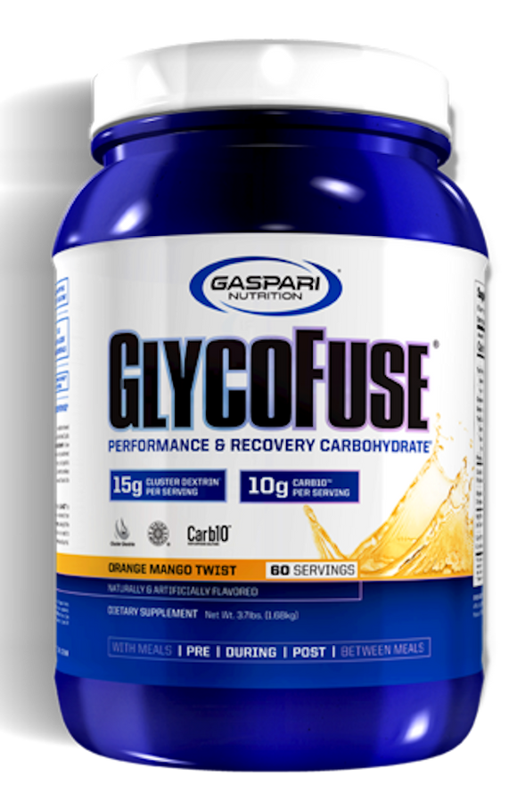 Gaspari Nutrition GlycoFuse 60 servings|Pre-Workout|Mass For Life|