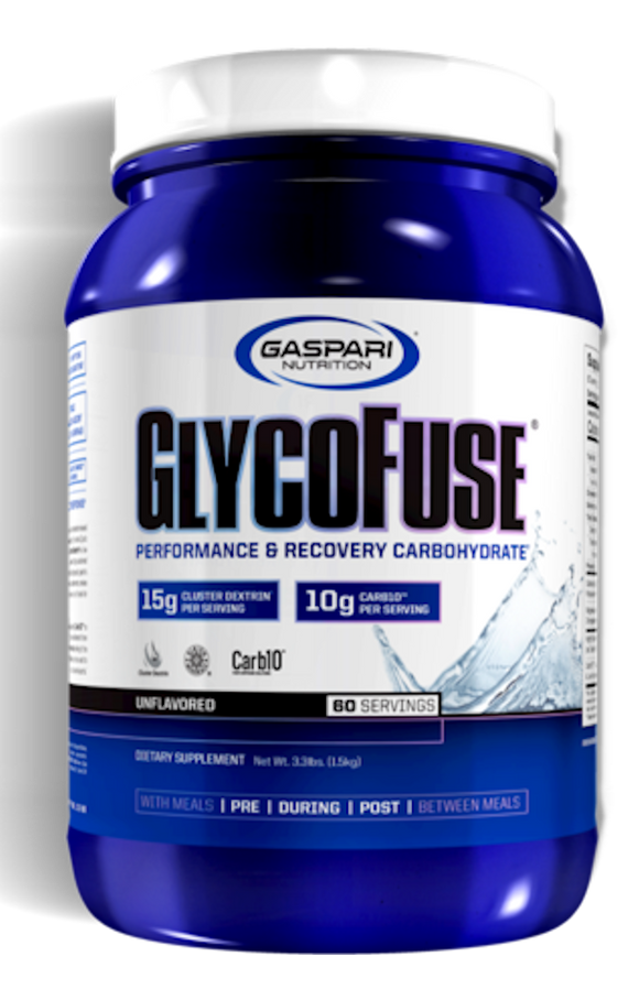 Gaspari Nutrition GlycoFuse 60 servings|Pre-Workout|Mass For Life|