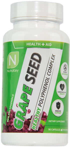 Nutrakey Grape Seed Extract 90 caps|Health|Mass For Life|