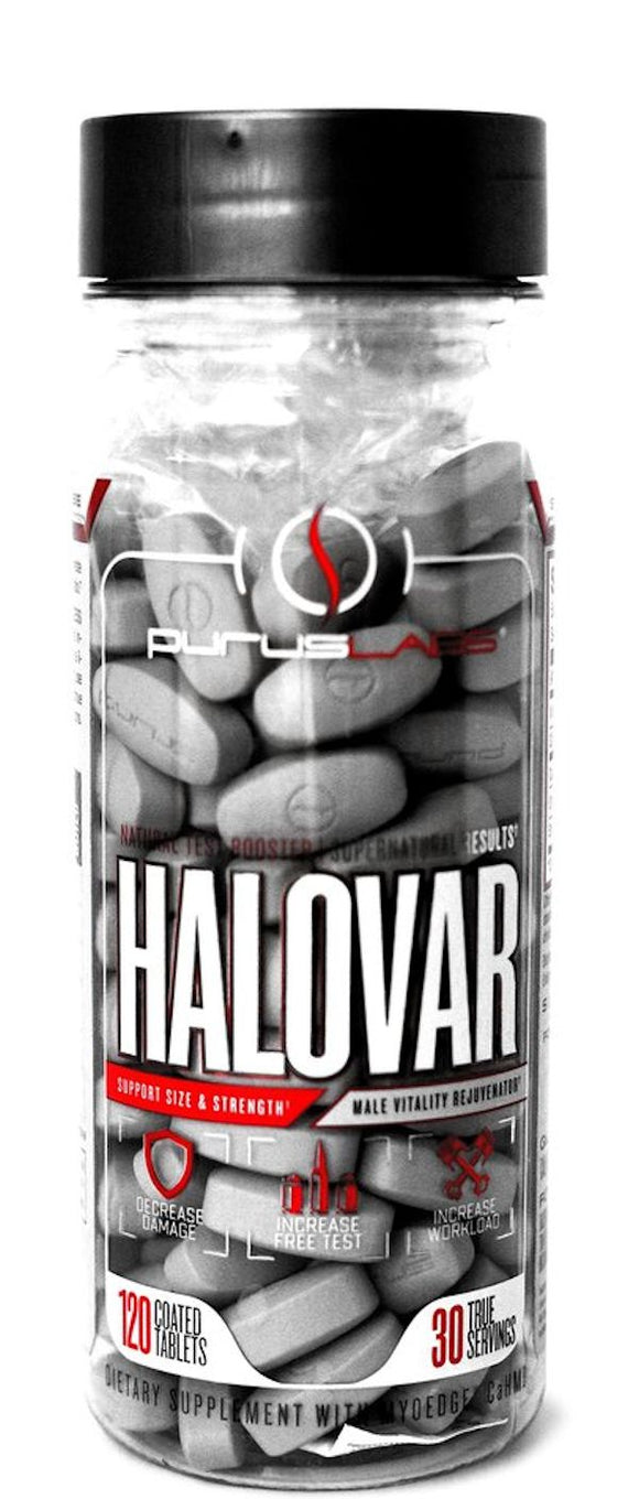Purus Labs Halovar Test Booster|Test Booster|Mass For Life|