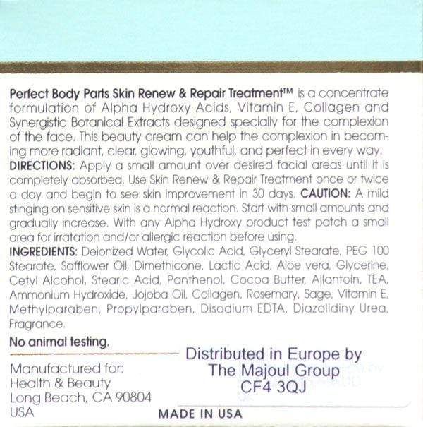 Health & Beauty Collagen Perfect Body Parts Skin Renew and Repair Treatment fact