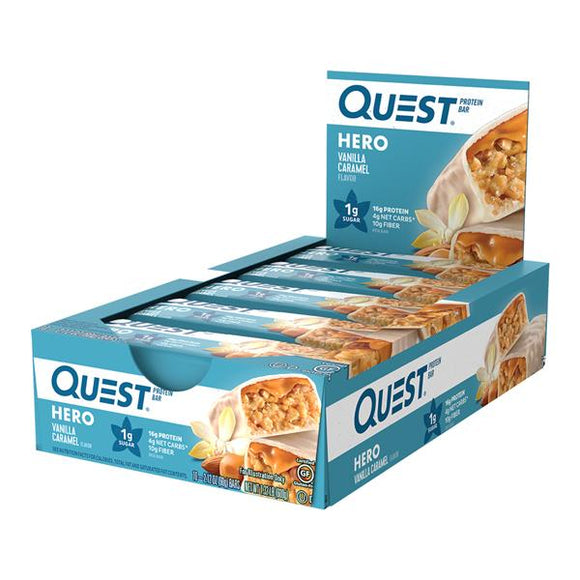Quest Hero Bars  box of 12|Bars|Mass For Life|