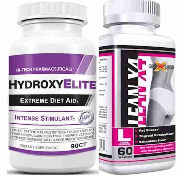 Hi-Tech Appetite Control Hi-Tech HydroxyElite w/ Free LeanX4 Fat Burner