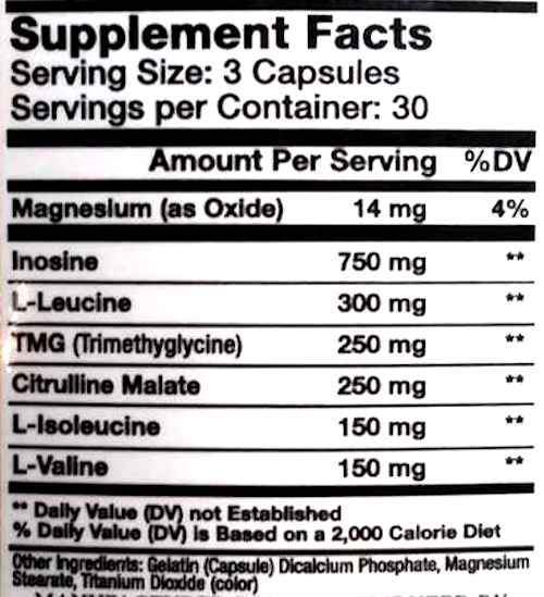Hi-Tech Pharmaceuticals Synadrene w/ FREE Pre Power|Fat Burner|Mass For Life|