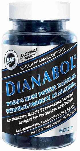 Hi-Tech Pharmaceuticals Dianabol 60ct|Hardcore|Mass For Life|