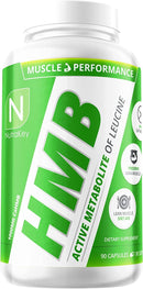 NutraKey HMB 90 Capsules|Amino Acids|Mass For Life|