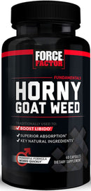 Force Factor Horny Goat Weed|Test Booster|Mass For Life|