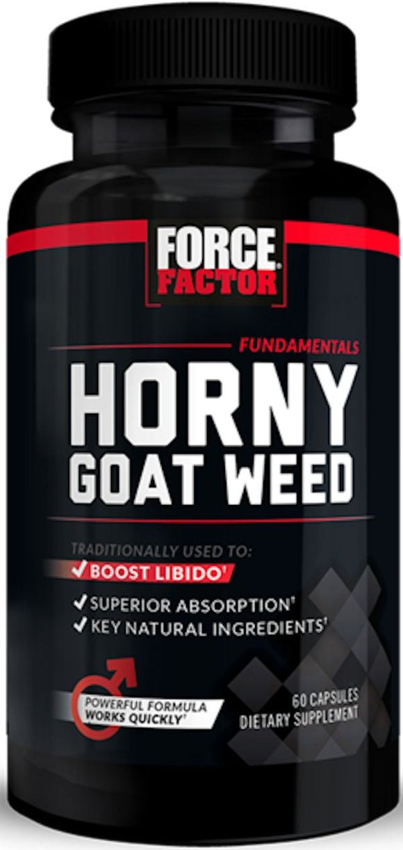 Force Factor Horny Goat Weed|Test Booster|Mass For Life|