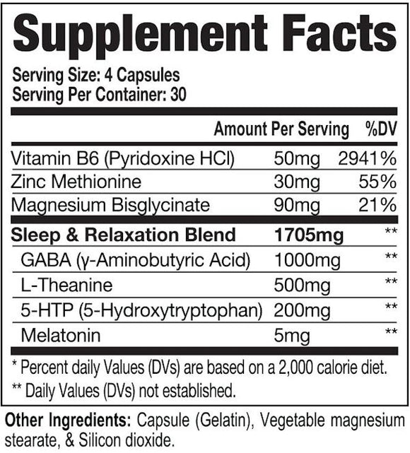 Alpha Prime Supplements Hyper-Nite|Sleep Aid|Mass For Life|