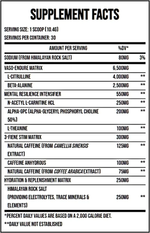 ProSupps Hyde Nightmare pre-workout facts