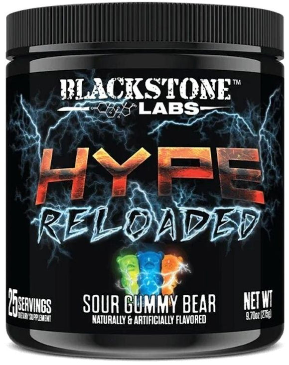 Blackstone Labs Hype Reloaded 25 servings|Pre-workout|Mass For Life|