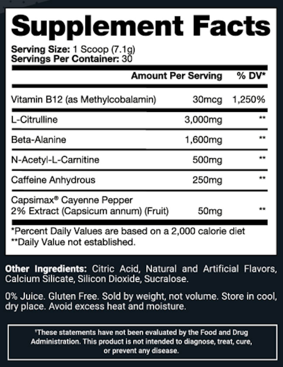 Prosupps HYDE Thermo|Fat Burner|Mass For Life|