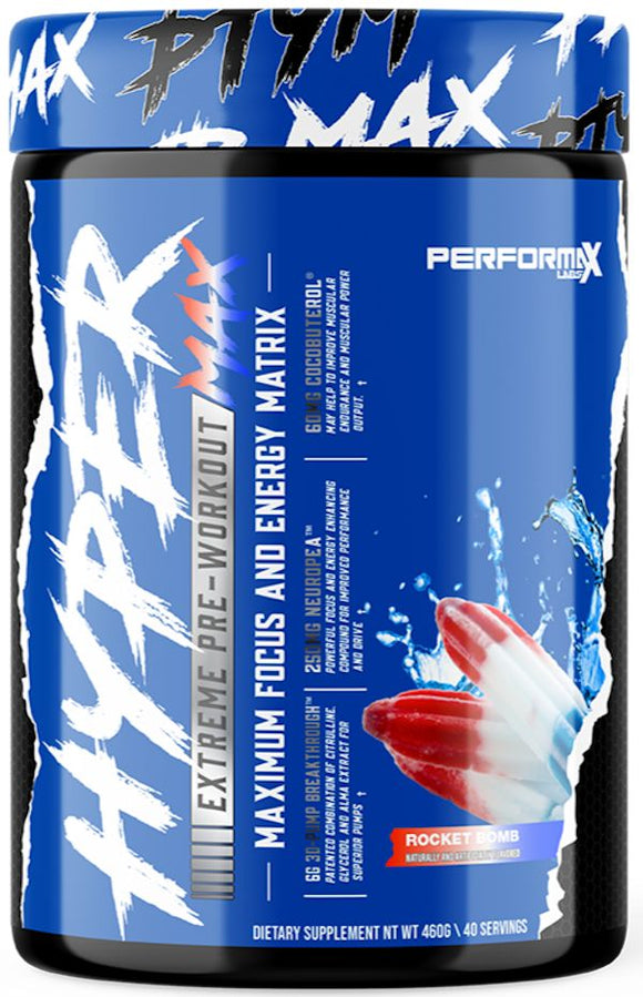 Performax Labs Hypermax Extreme 40 Servings|Pre-Workout|Mass For Life|