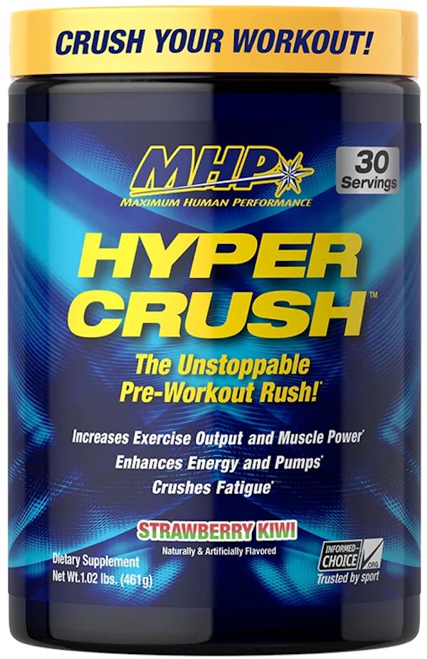 MHP Hyper Crush Strawberry pre-workout 