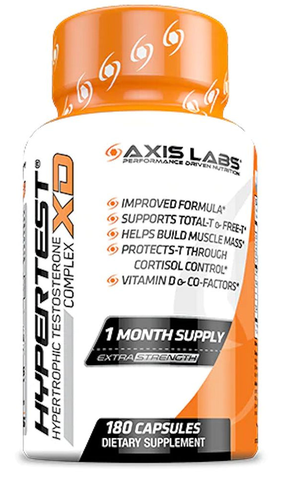 Axis Labs HYPERTEST XD Testosterone Booster|Test Booster|Mass For Life|