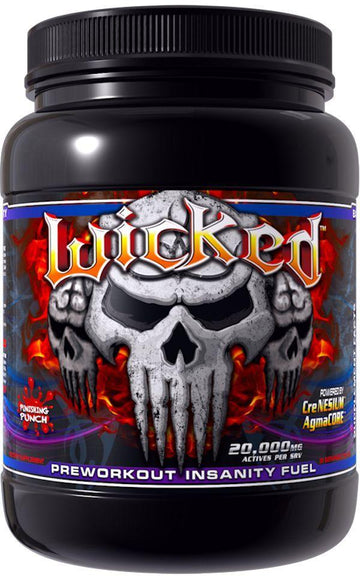 Innovative Labs Wicked Muscle Pumps|Pre Workout|Mass For Life|