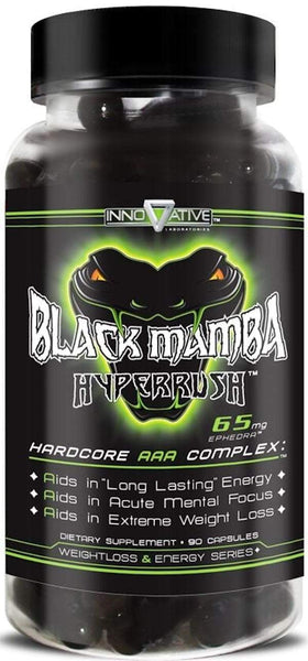 Innovative Labs Black Mamba 90 caps|Fat Burner|Mass For Life|