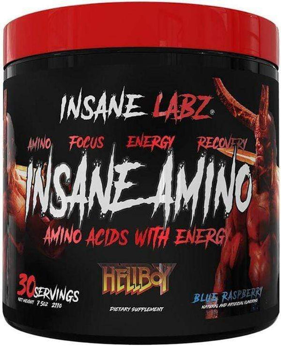 Insane Labz Insane Amino Hellboy 30 servings|BCAA|Mass For Life|