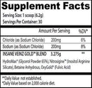 Insane Labz Insane Veinz GOLD 30 servings|Hydromax|Mass For Life|