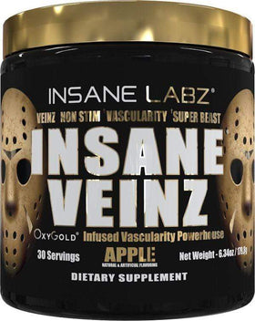 Insane Labz Insane Veinz GOLD 30 servings|Hydromax|Mass For Life|