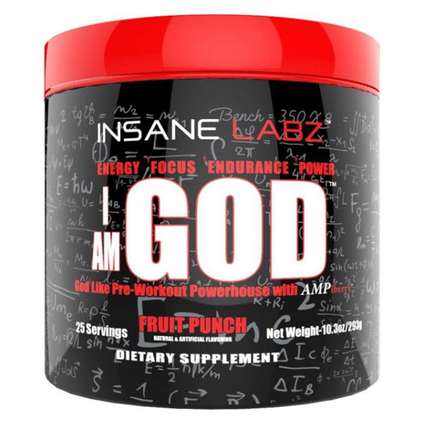 Insane Labz I Am God Pre-Workout High-Stimulant 