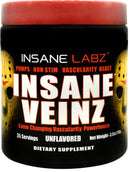 Insane Labz Insane Veinz Pre Workout Non-Stim|Muscle Pumps|Mass For Life|
