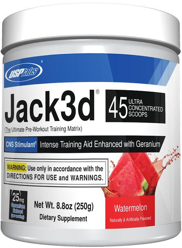 USP Labs Jack3d Pre-Workout 45 Servings|Pre Workout|Mass For Life|