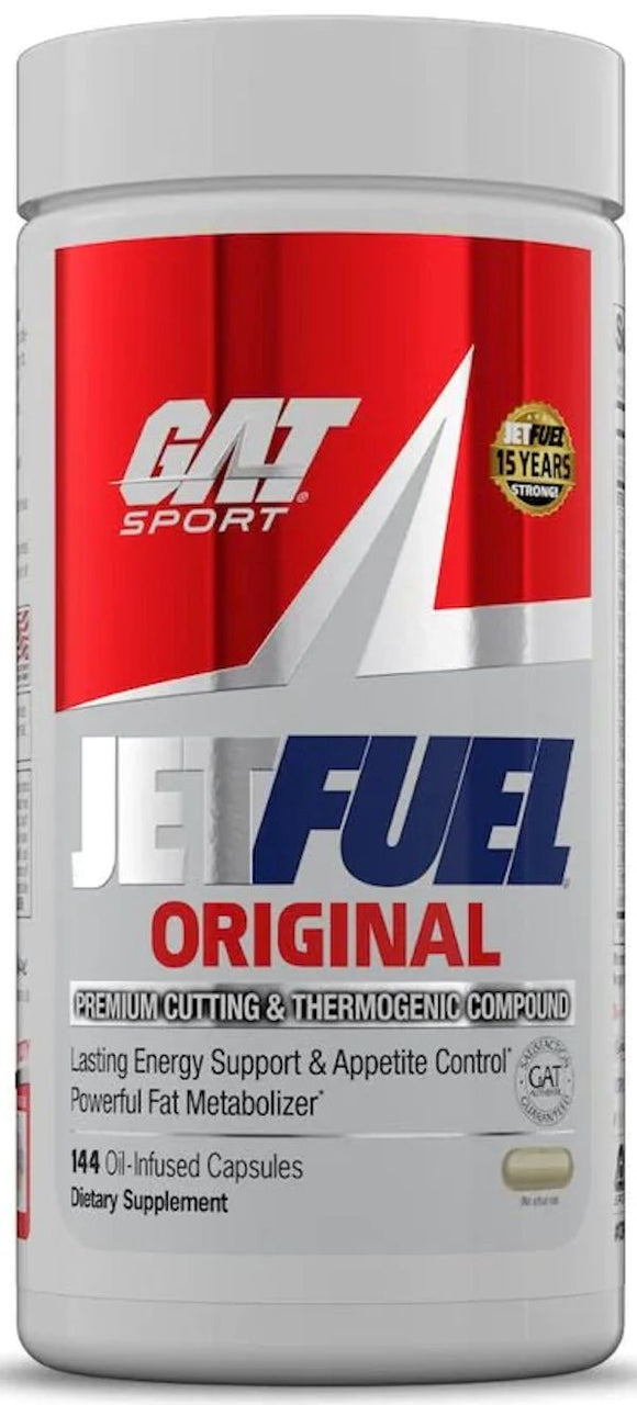 GAT Sport Jetfuel Original 144 ct|Appetite Control|Mass For Life|