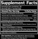 JNX Sports The Ripper 30 servings|Pre-Workout|Mass For Life|