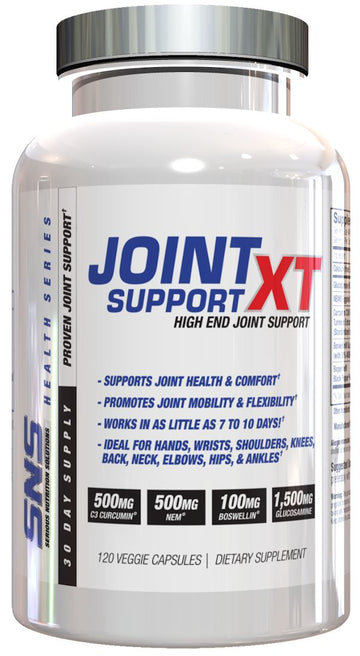 SNS Serious Nutrition Solutions Joint Support XT 120 Caps|Glucosamine|Mass For Life|