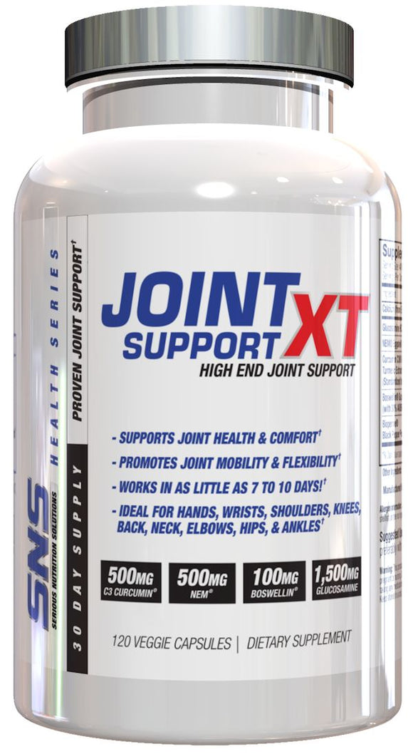 SNS Serious Nutrition Solutions Joint Support XT 120 Caps|Glucosamine|Mass For Life|