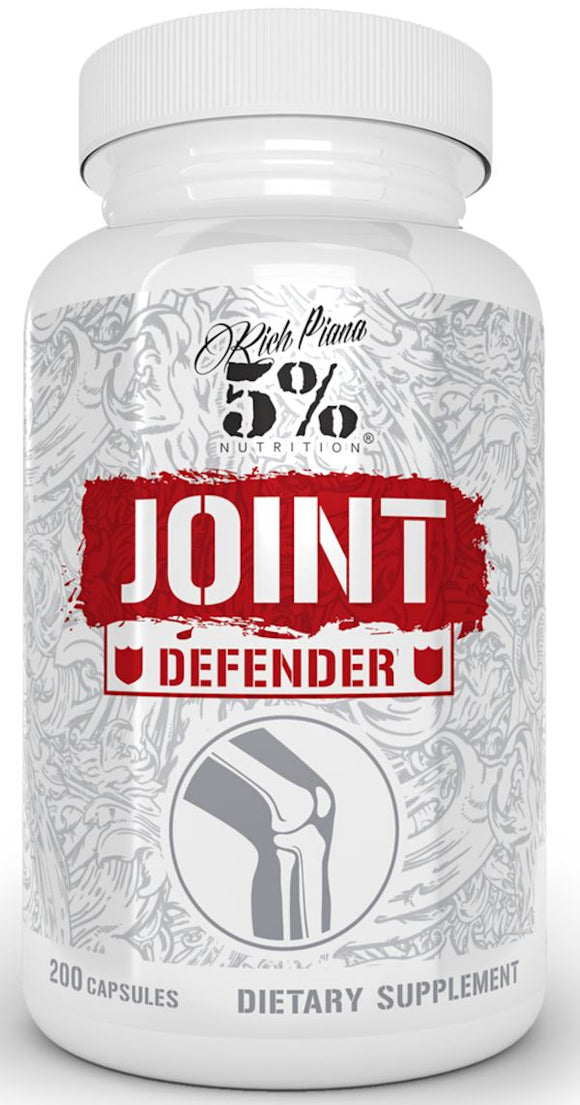 5% Nutrition Joint Defender Joint Support 200 Capsules|Joint Support|Mass For Life|
