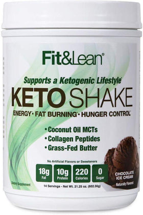 MHP Fit & Lean Keto Shake 14 servings|Keto|Mass For Life|