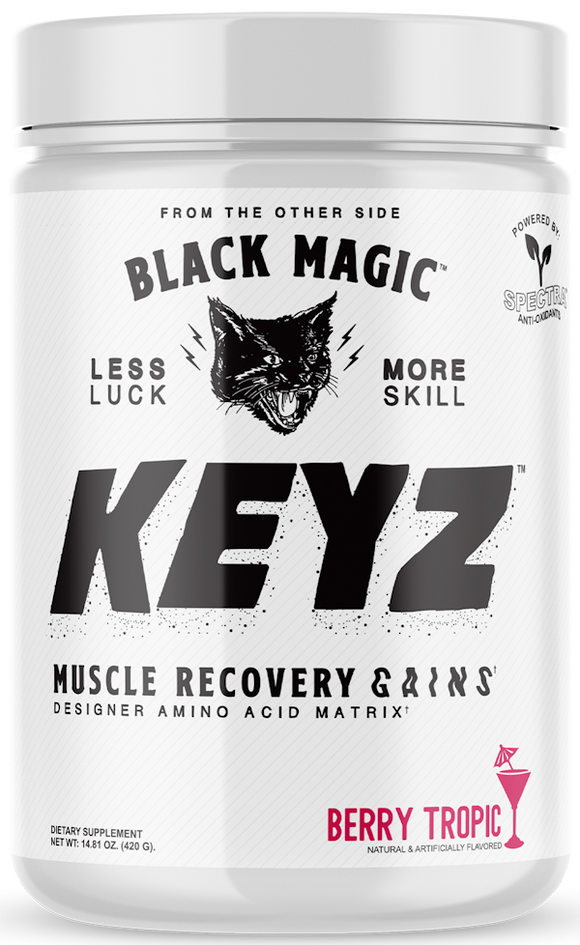 Black Magic Supply KEYZ Muscle Recovery BCAA 30 servings|BCAA|Mass For Life|