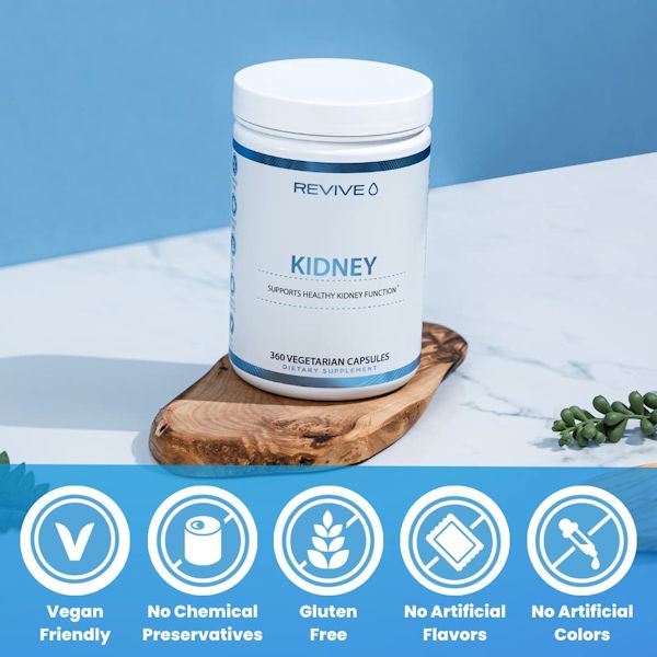 Revive Kidney Supports Healthy Kidney Functions 360 VCapsule ban