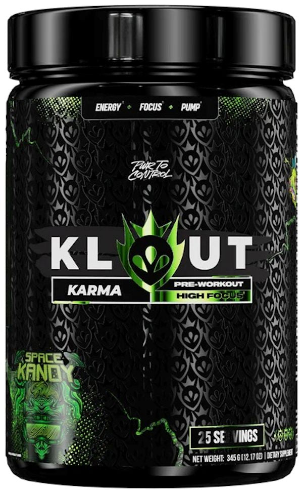 Klout Karma Focus Low Stim Pre-Workout muscle