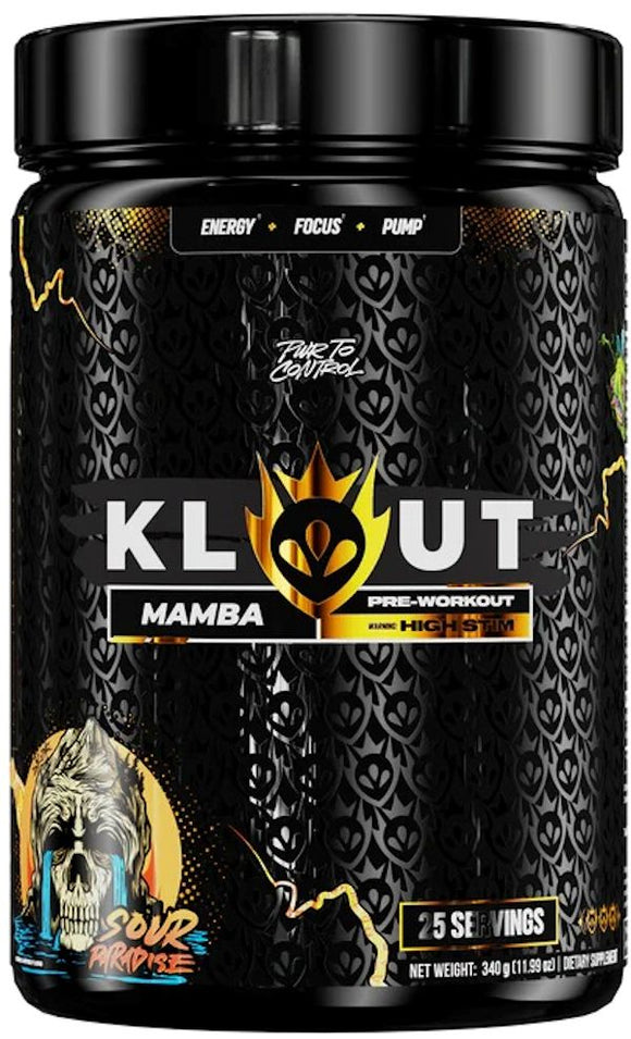 Klout Mamba High Stimulant Pre-Workout|Pre Workout|Mass For Life|
