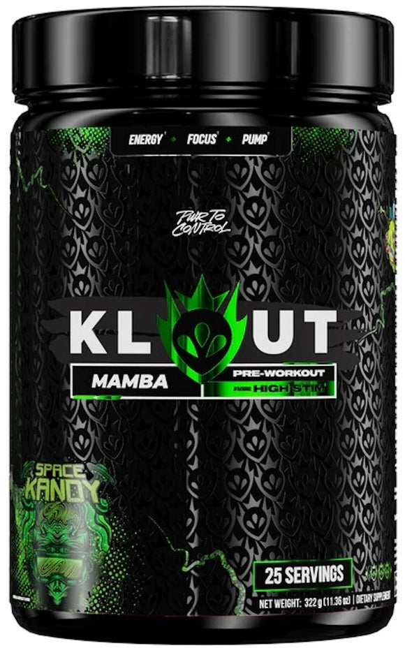 Klout Mamba High Stimulant Pre-Workout|Pre Workout|Mass For Life|
