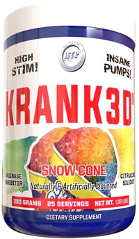 Hi-Tech Krank3d Pre-Workout Hi-Tech Pharmaceuticals razzberry