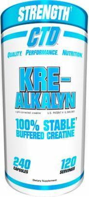 CTD Sports Kre-Alkalyn Creatine 120 caps|Creatine|Mass For Life|