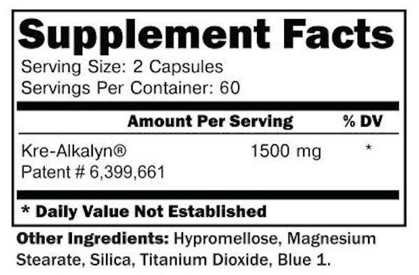 CTD Sports Creatine CTD Sports Kre-Alkalyn Creatine 120 caps
