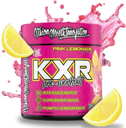 VMI Sports K-XR High Stim Pre-Workout lemonade