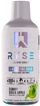 Ryse Supplements Liquid L-Carnitine 3000 31 servings|Fat Burner|Mass For Life|