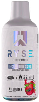 Ryse Supplements Liquid L-Carnitine 3000 31 servings|Fat Burner|Mass For Life|