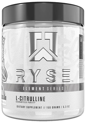 Ryse Supplements L-Citrulline 50 servings|Muscle Pumps|Mass For Life|