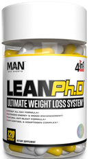 Man Sports Lean Ph.D 120 capsules|Carnitine|Mass For Life|